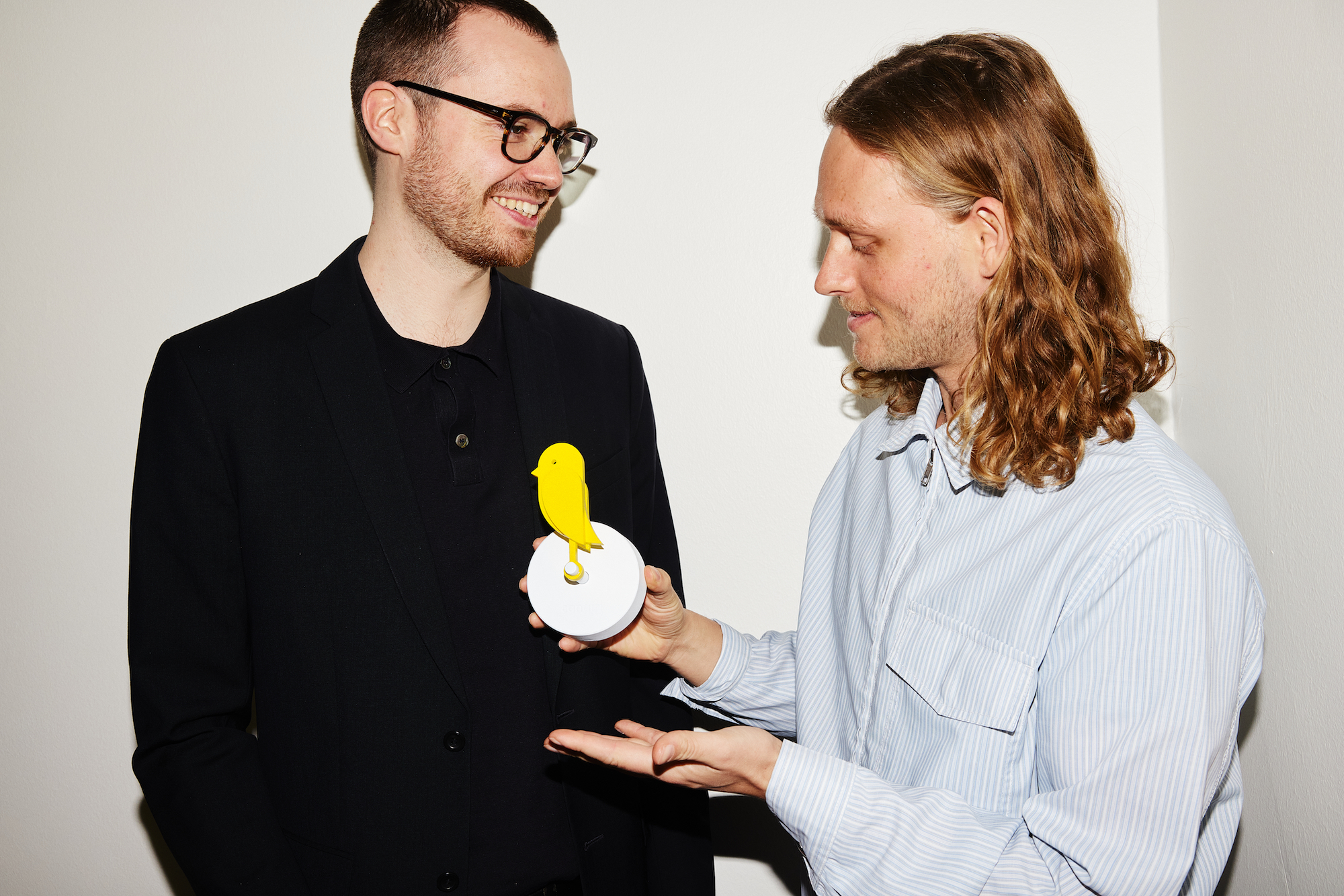 Iværksætterne Hans Høite Augustenborg og Andreas Kofoed Sørensen