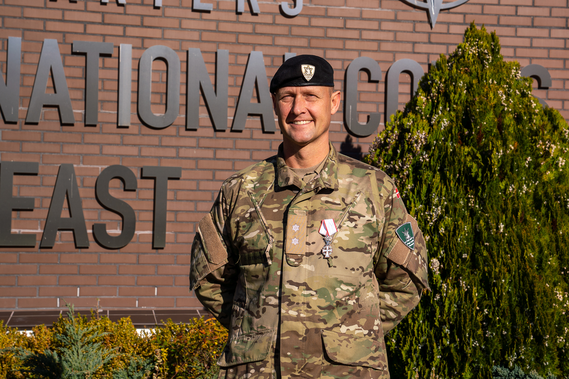 Bo Stenhuus. Ridder af Dannebrogordenen. 